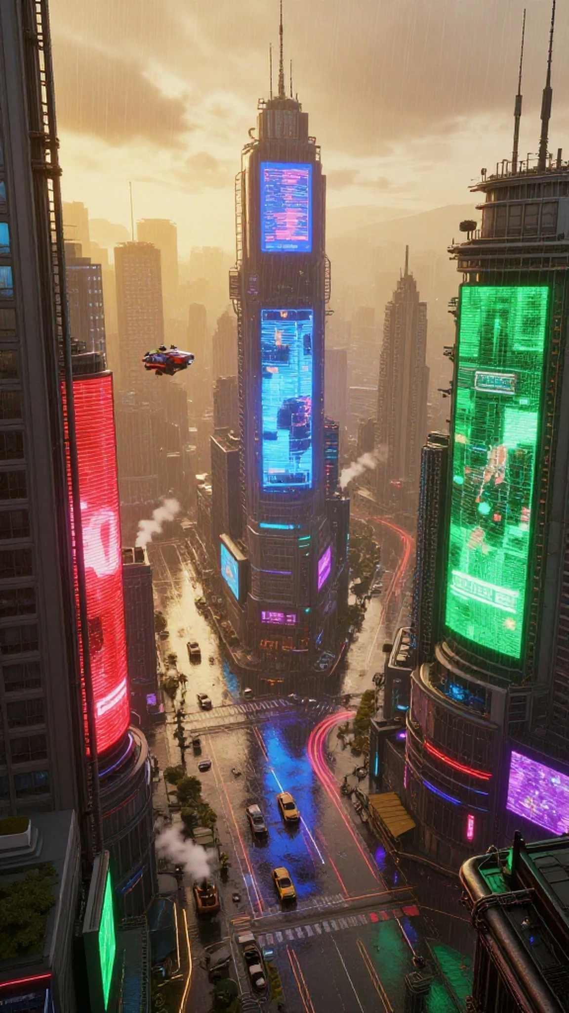 Reflected Lights on Steel 4K — 4K texture