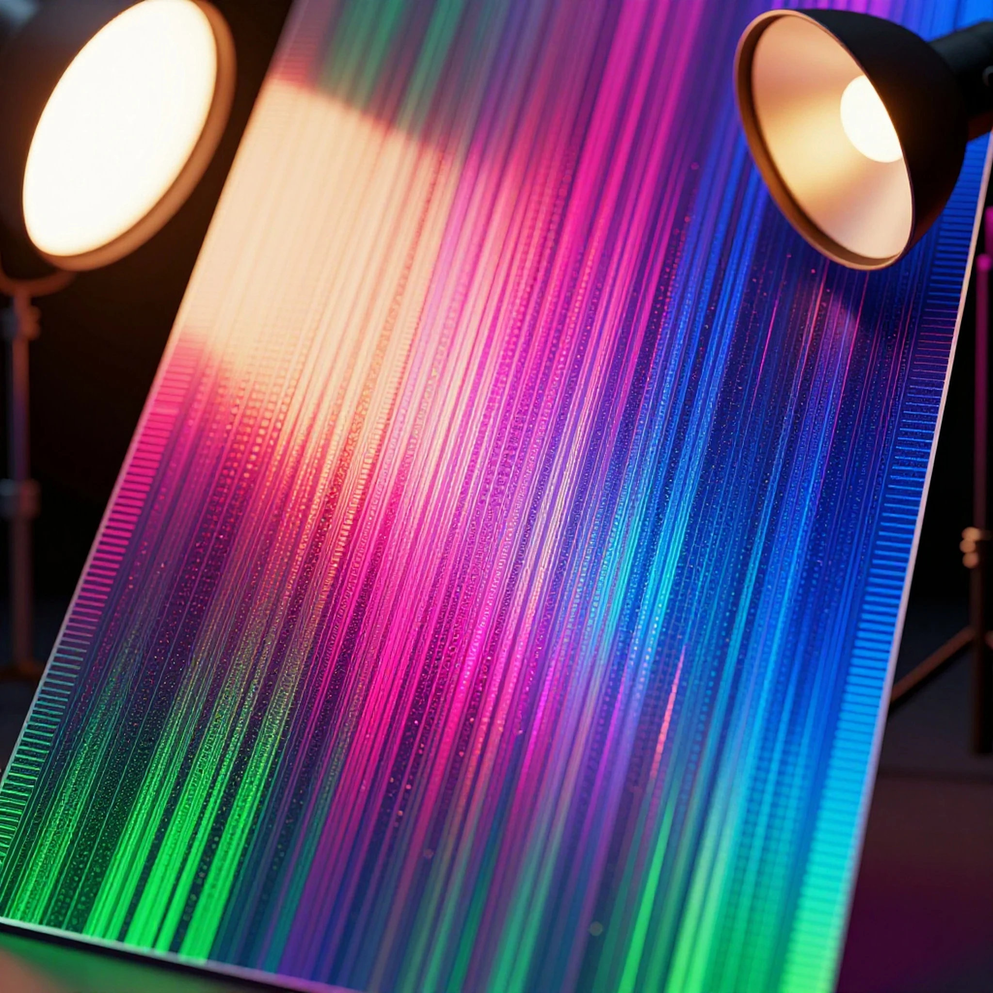 Photogrammetry scan, golden hour 4K — 4K abstract background