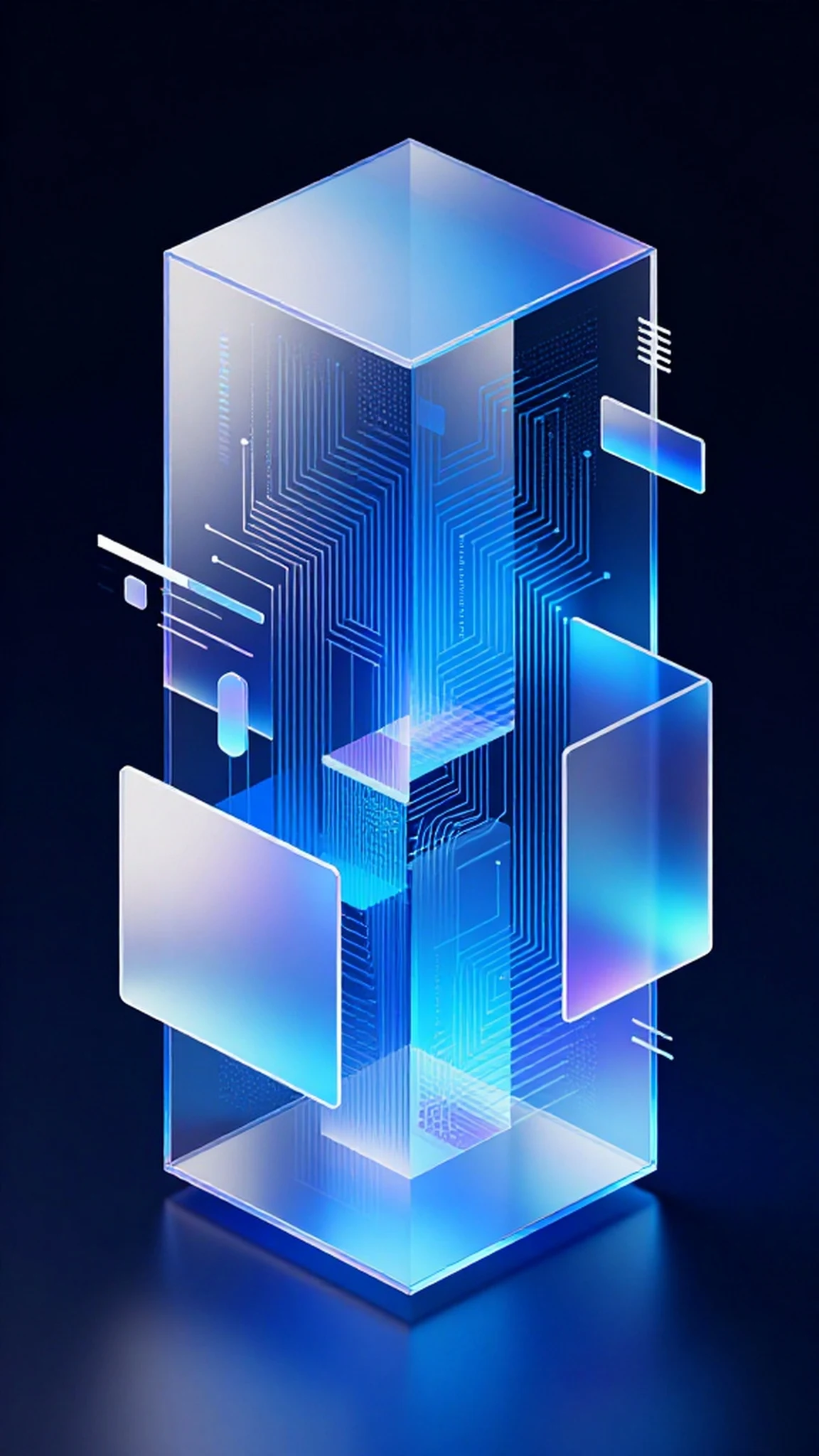 Liquid metal textures, shimmering iridescent layers 4K — 4K abstract background