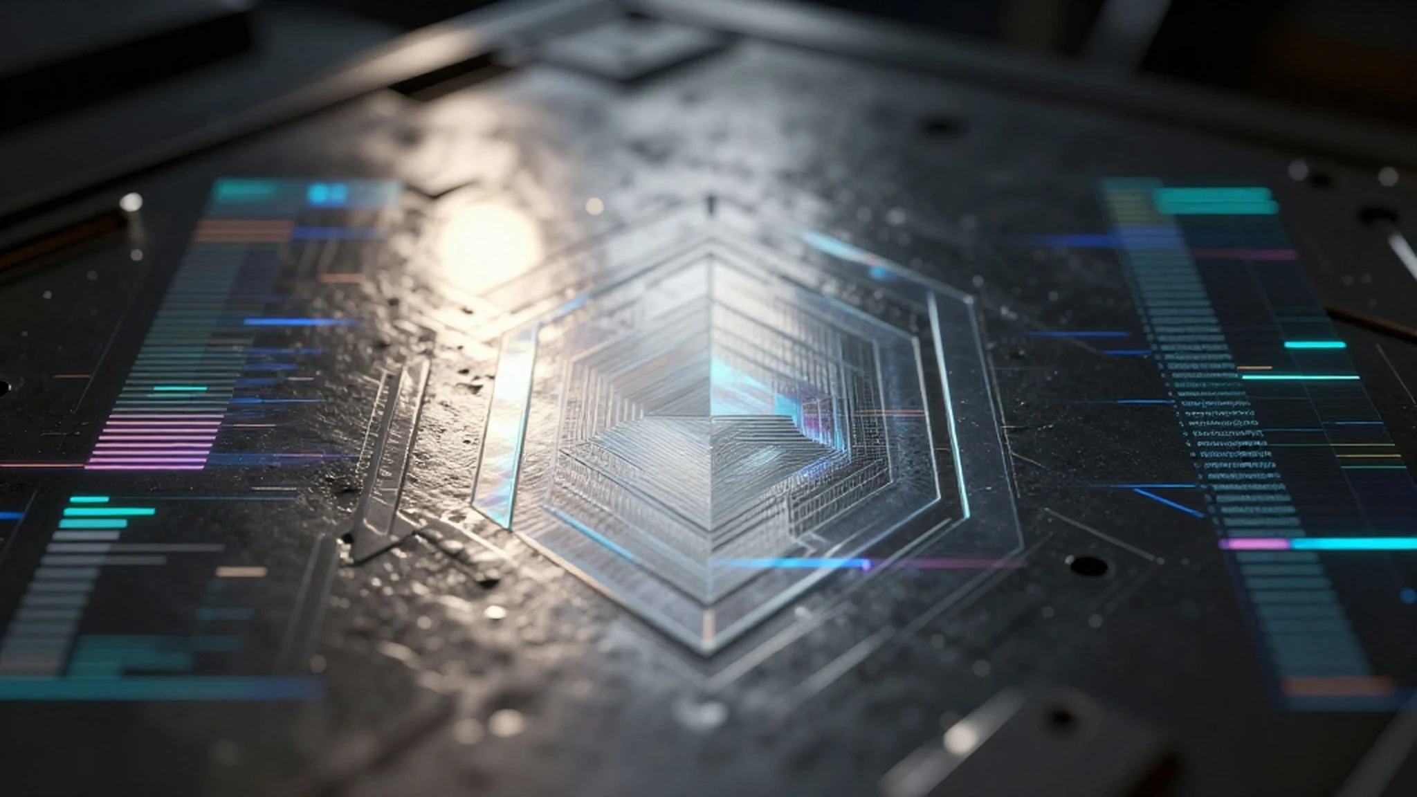 Photogrammetry scan 4K — 4K abstract background