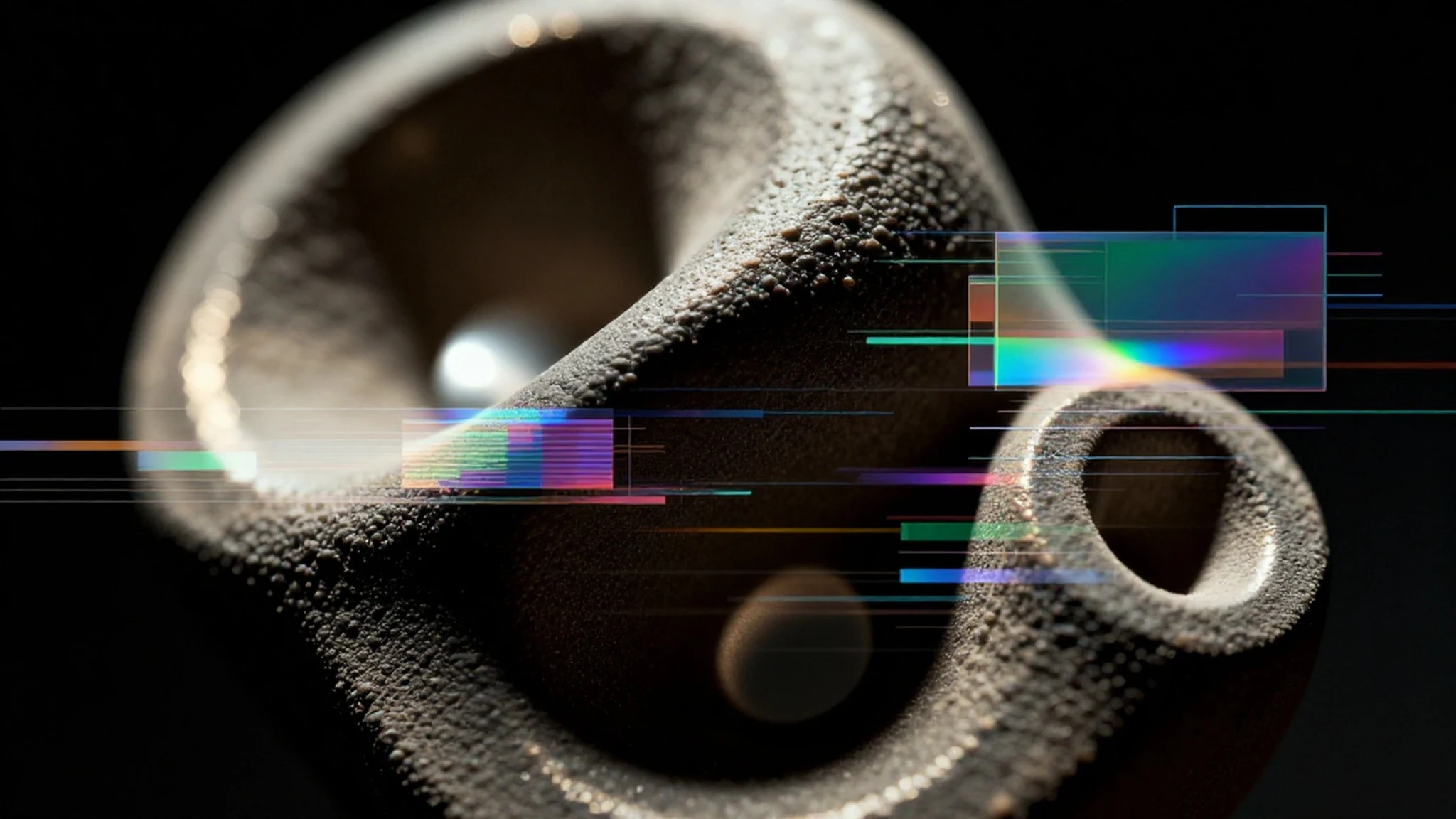 Photogrammetry scan 4K — 4K abstract background