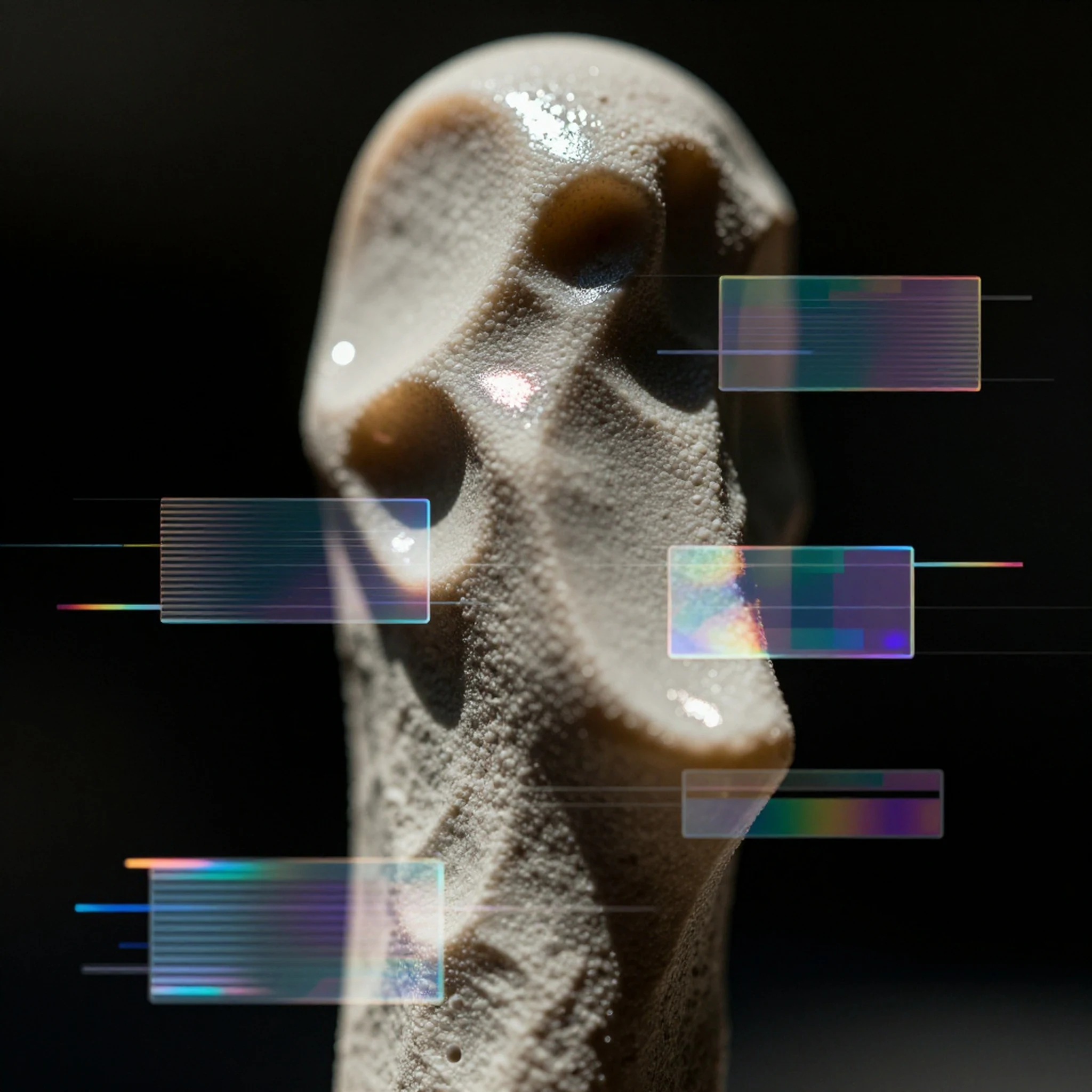 Photogrammetry scan 4K — 4K abstract background