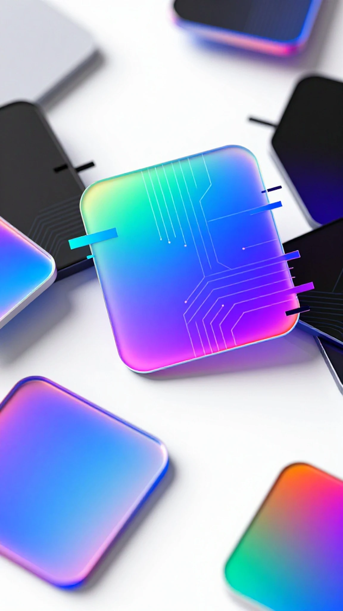 Photogrammetry scan 4K — 4K abstract background