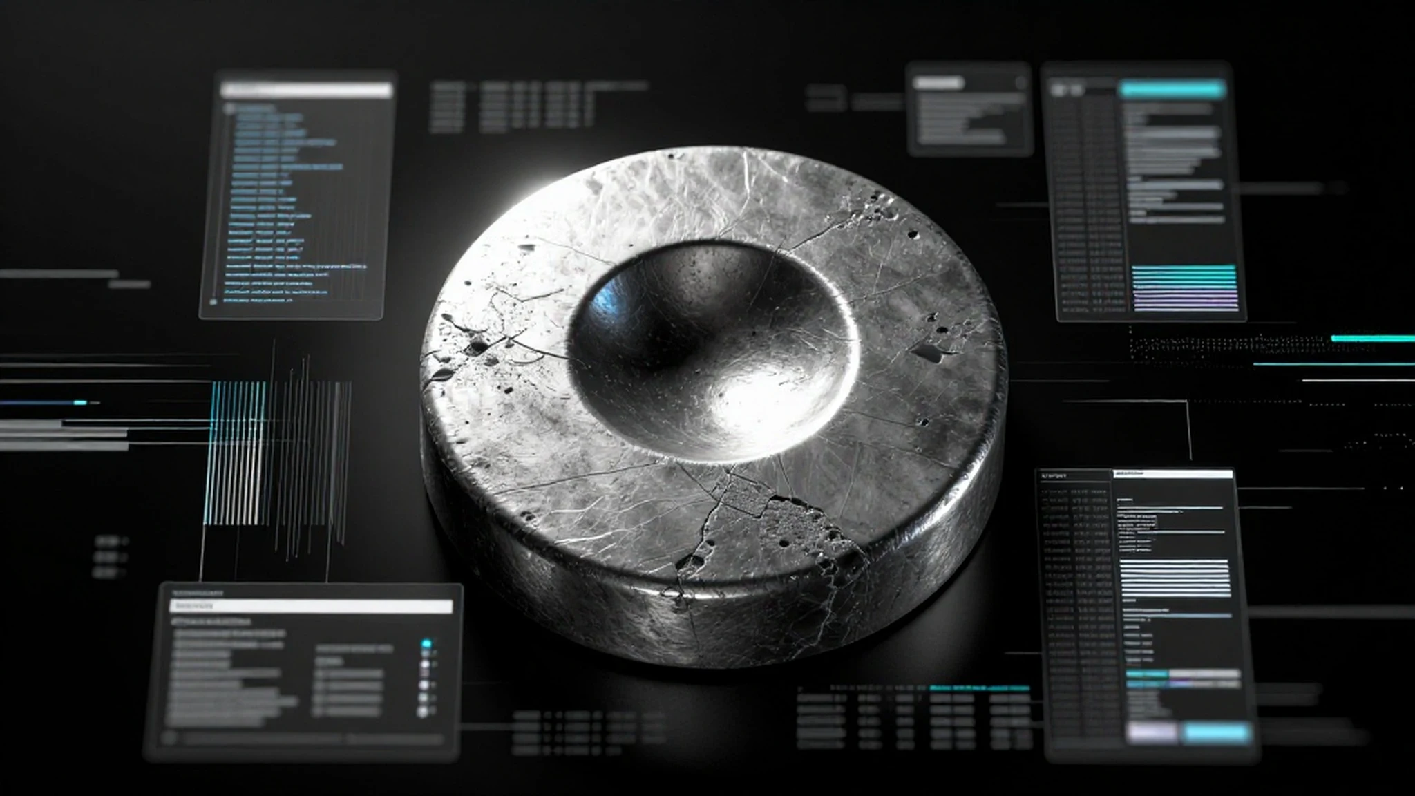 Photogrammetry scan 4K — 4K abstract background