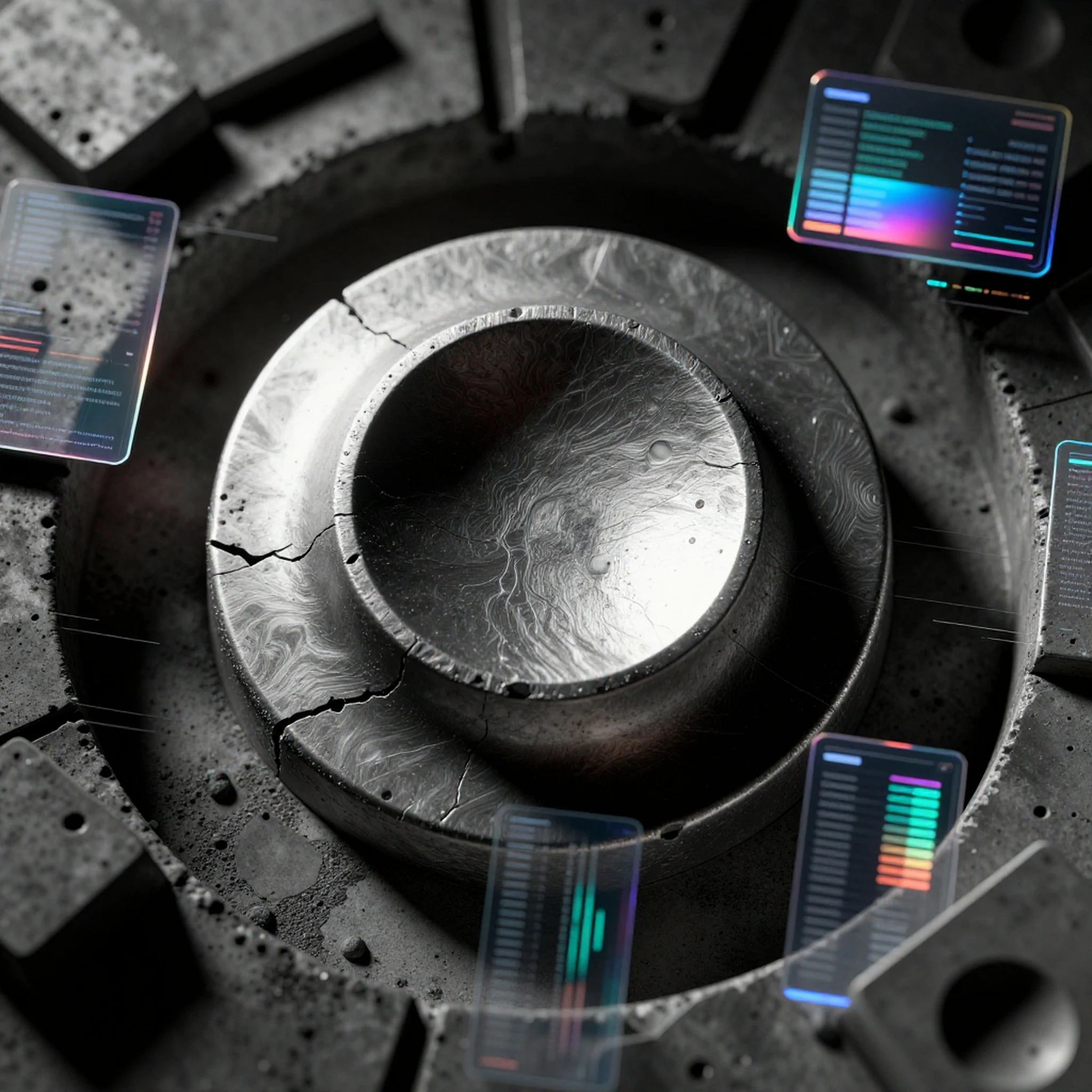 Photogrammetry scan 4K — 4K abstract background