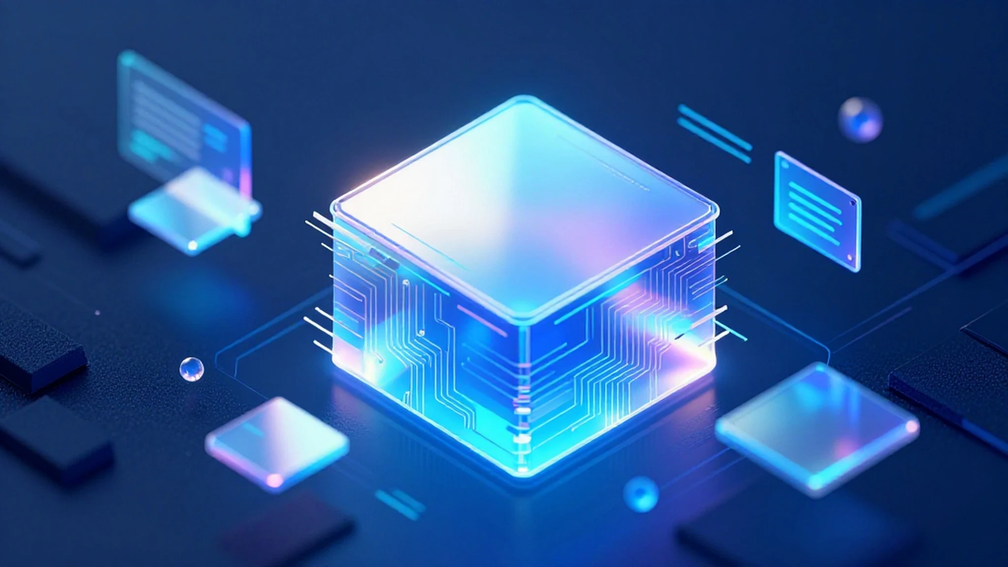 Fragmented Data Streams + Shimmering Surfaces 4K — 4K abstract background