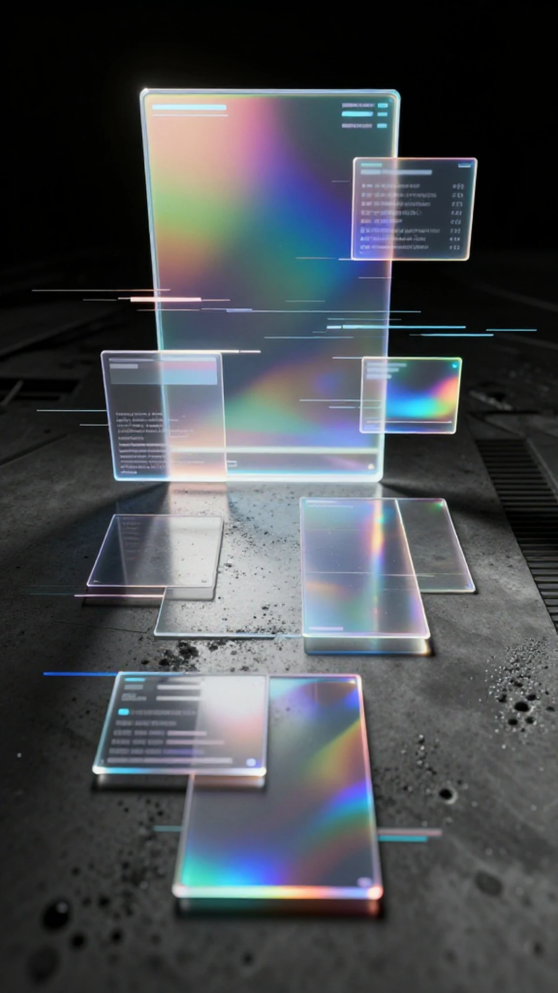 Photogrammetry scan 4K — 4K abstract background