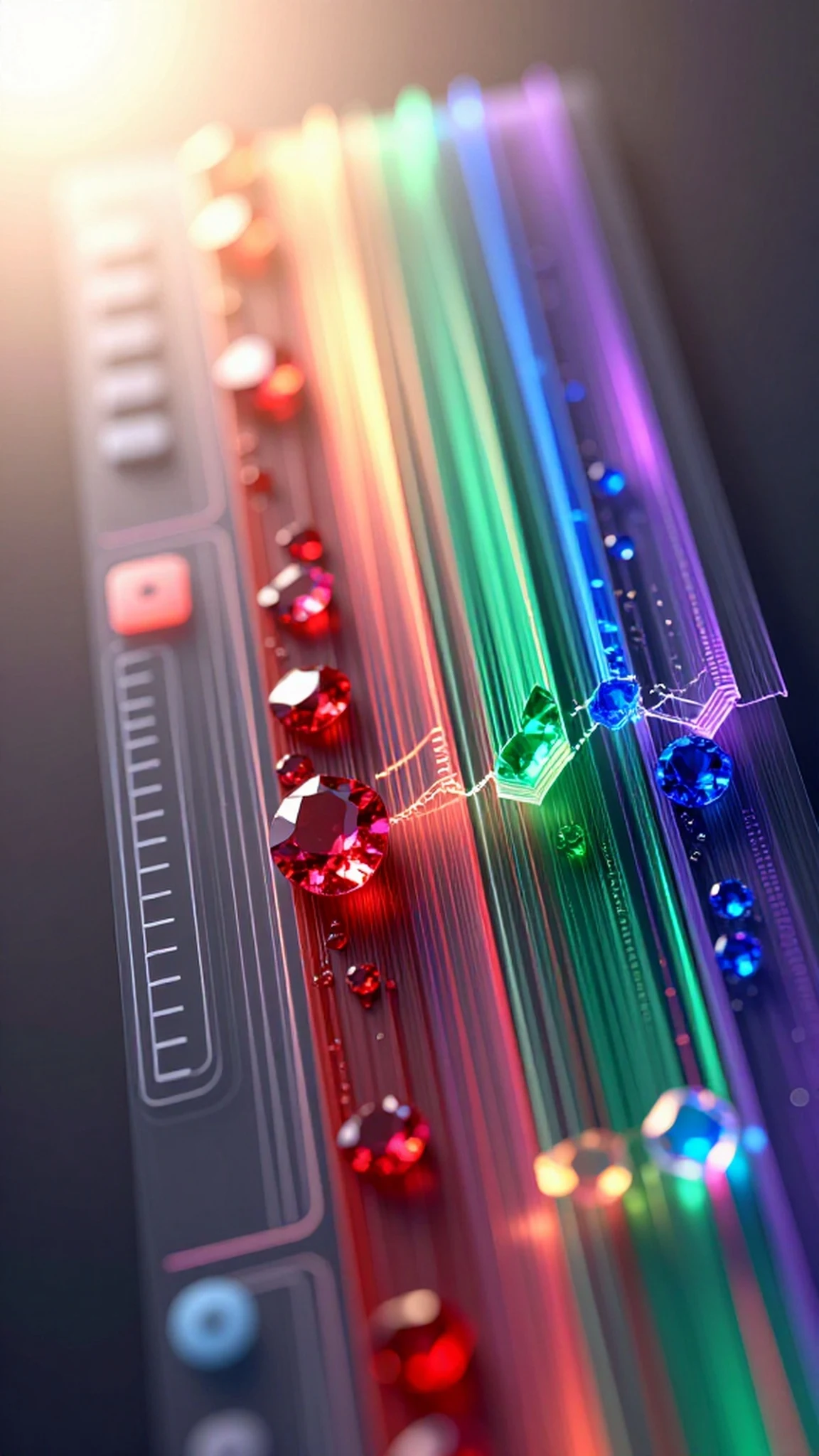 Photorealistic 4K, golden hour — 4K abstract background