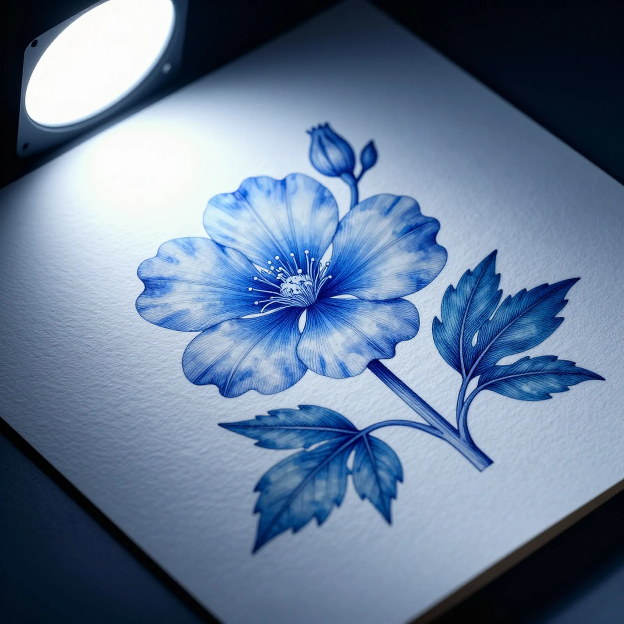 Delicate Floral Specimens, Ray-Traced Reflections 4K — 4K abstract background