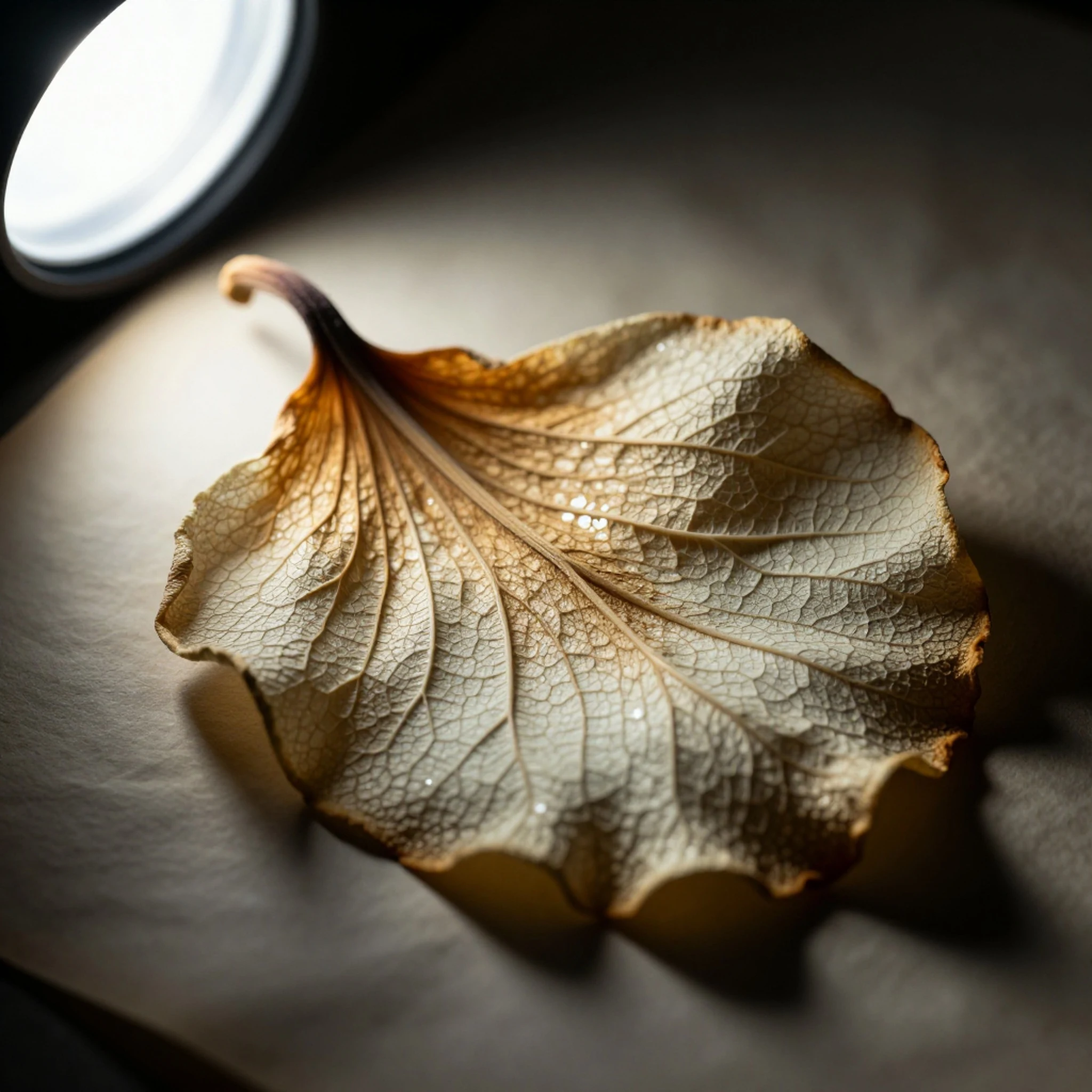 Dried petals, parchment paper 4K — 4K abstract background