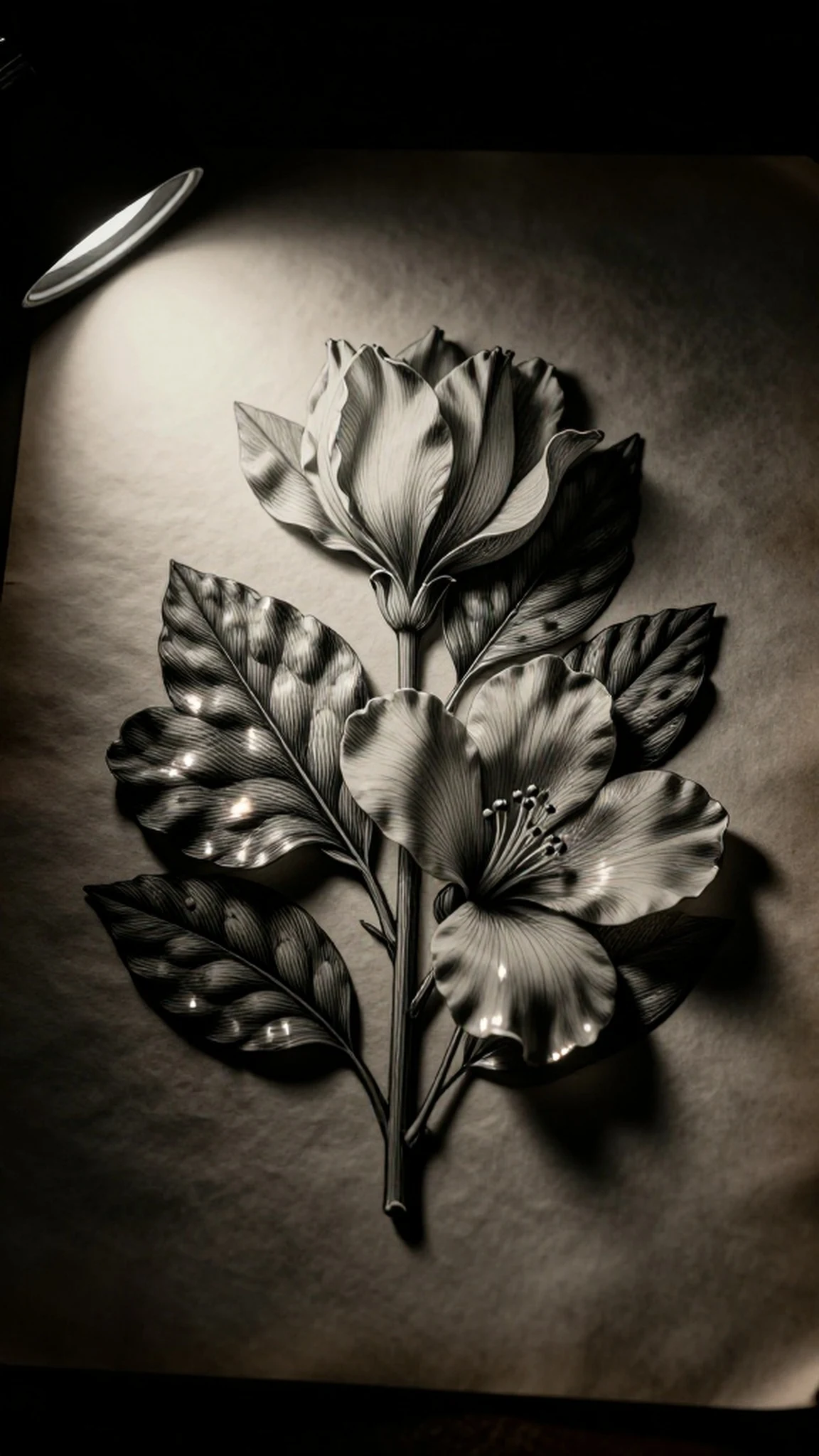 Photogrammetry scan, monochrome 4K — 4K abstract background