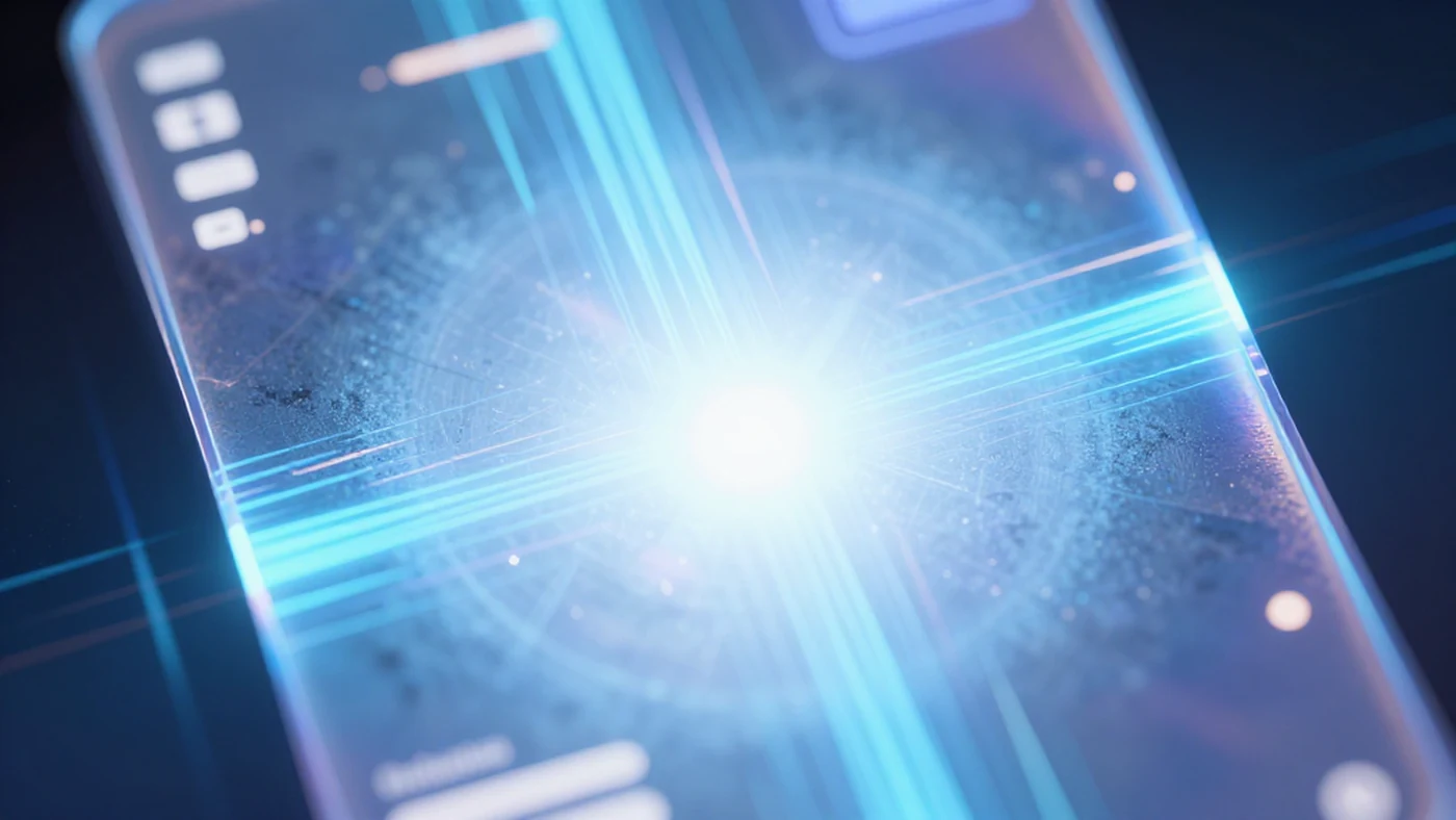 Worn metallic surfaces, fractured light 4K — 4K abstract background