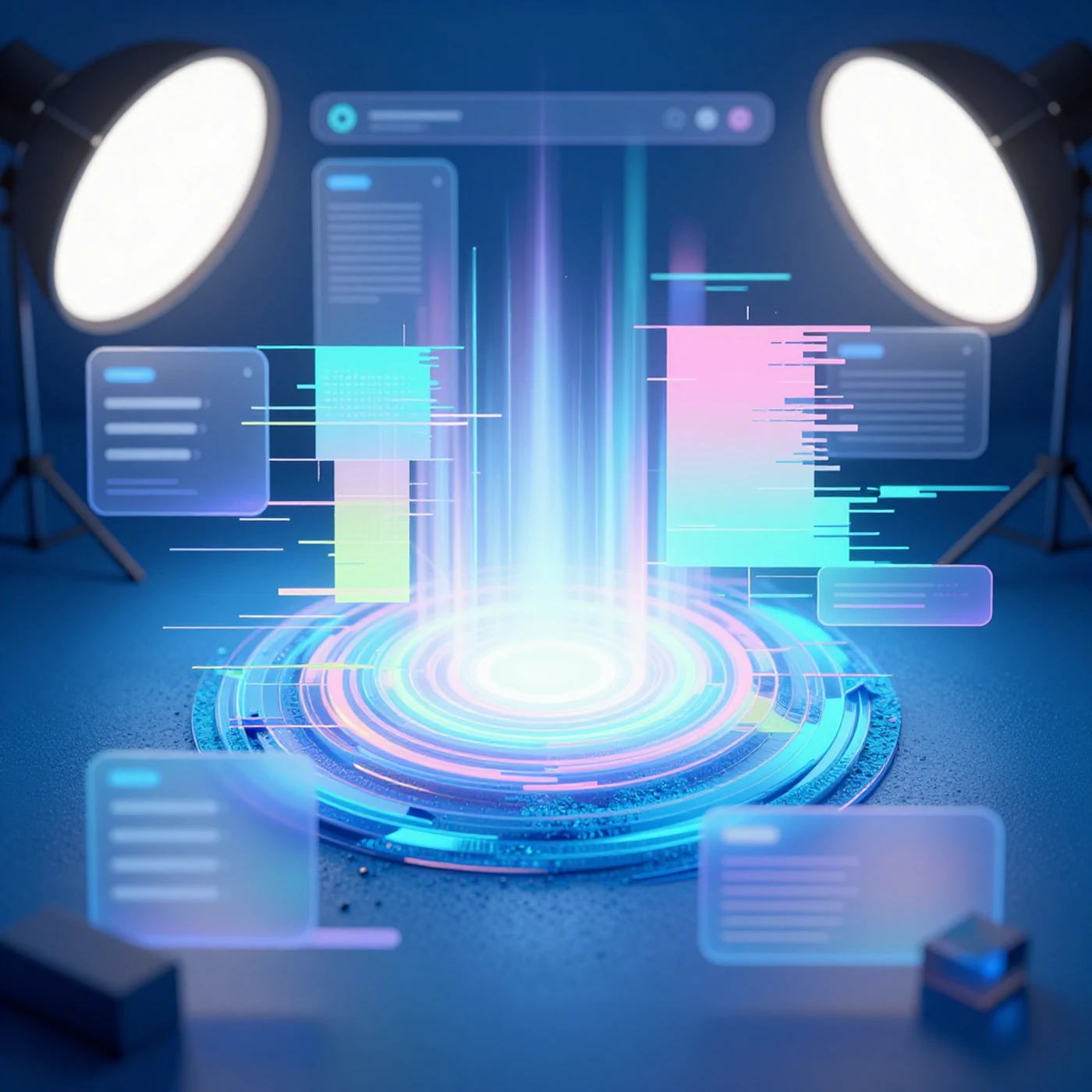 Ultra-sharp 8K photogrammetry scan 4K — 4K abstract background