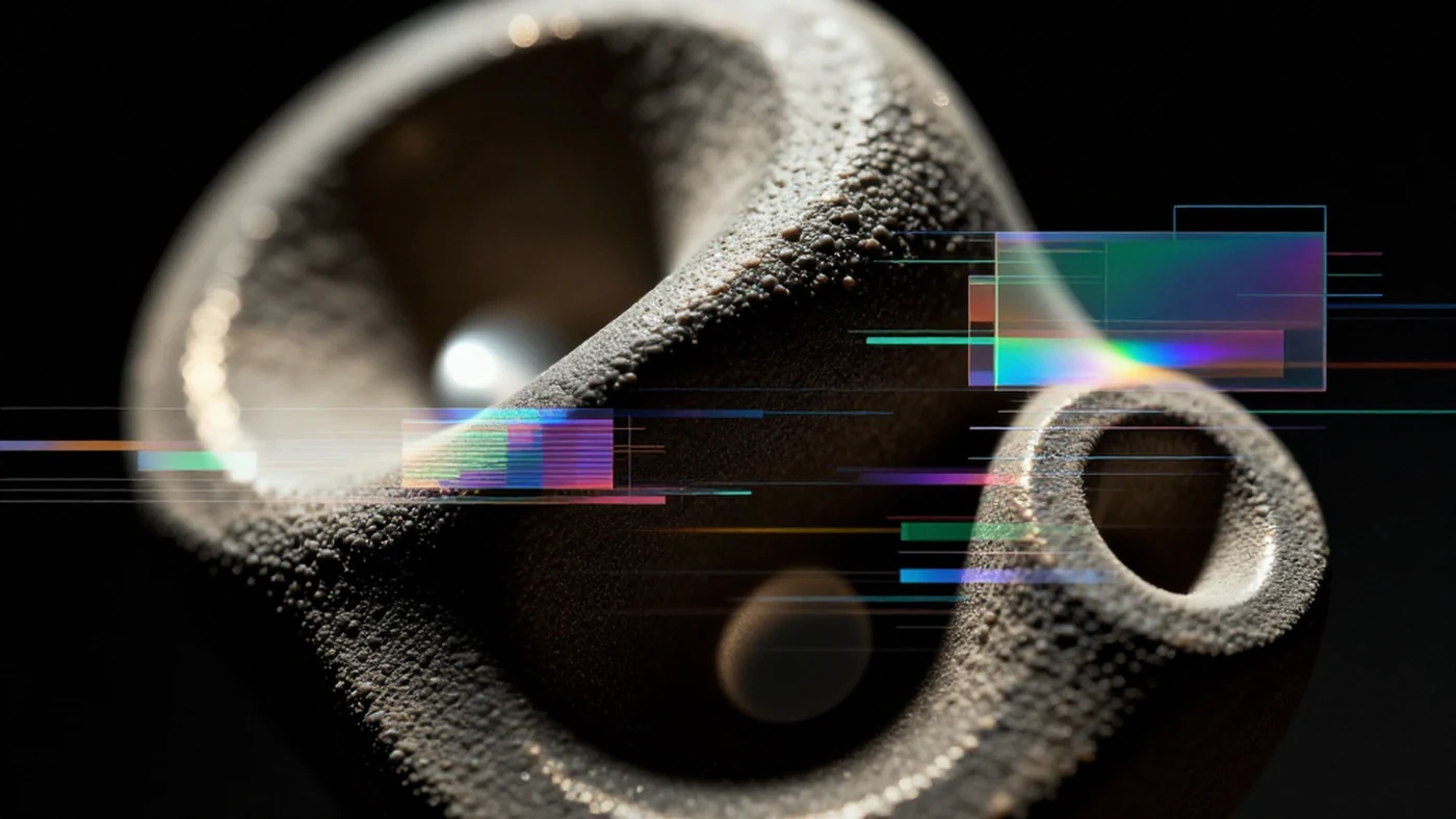 Photogrammetry scan 4K — 4K abstract background