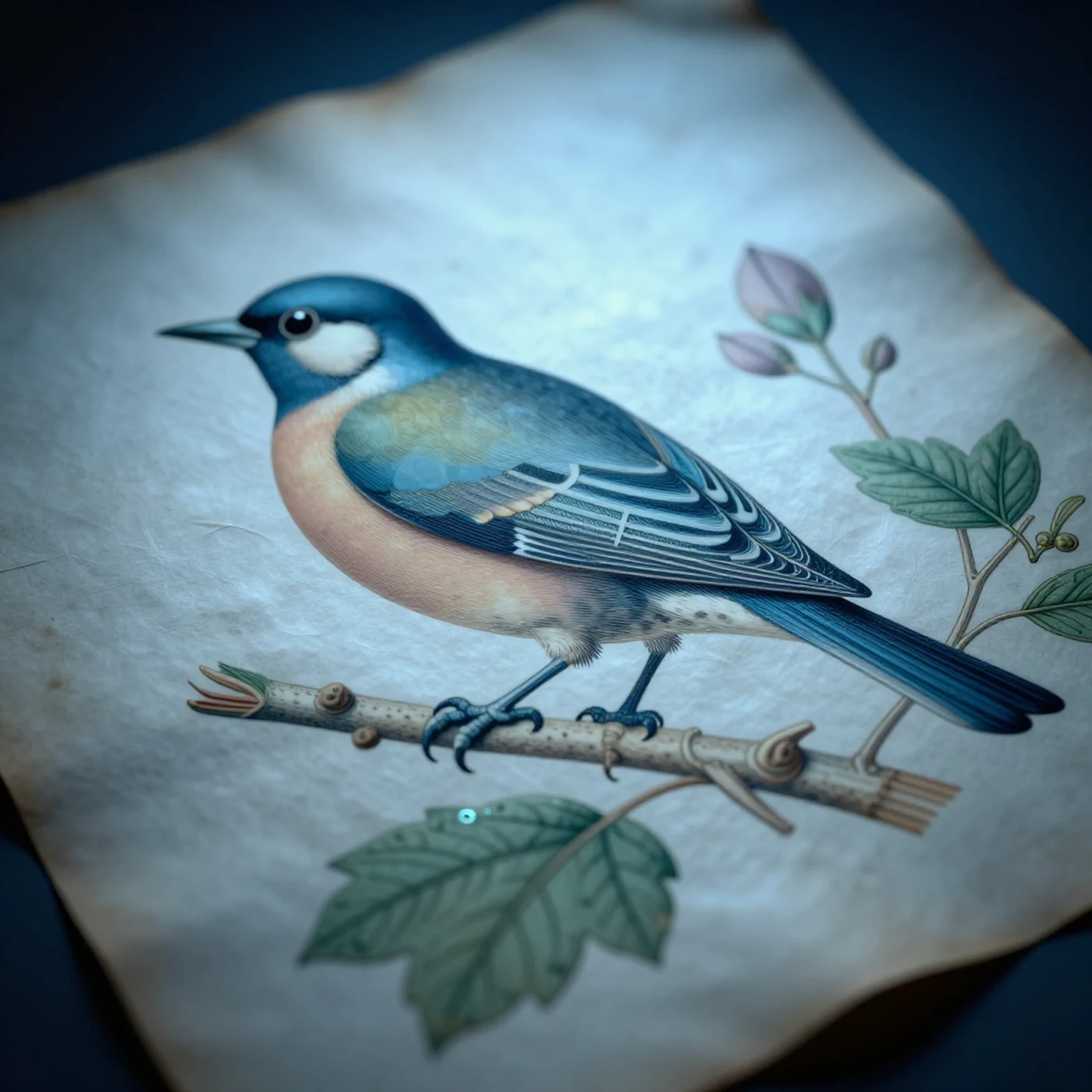 Aged parchment, delicate paper fibers 4K — 4K abstract background