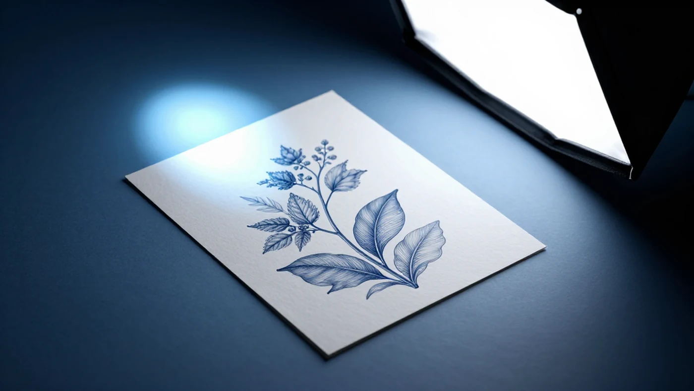 Delicate paper texture, volumetric skylight 4K — 4K abstract background