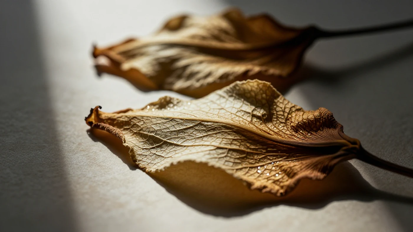 Dried petals, parchment paper 4K — 4K abstract background