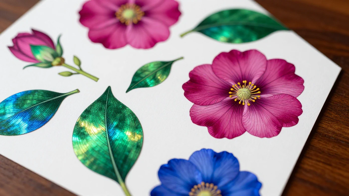Photogrammetry scan 4K, Victorian botanical illustration 4K 4K
