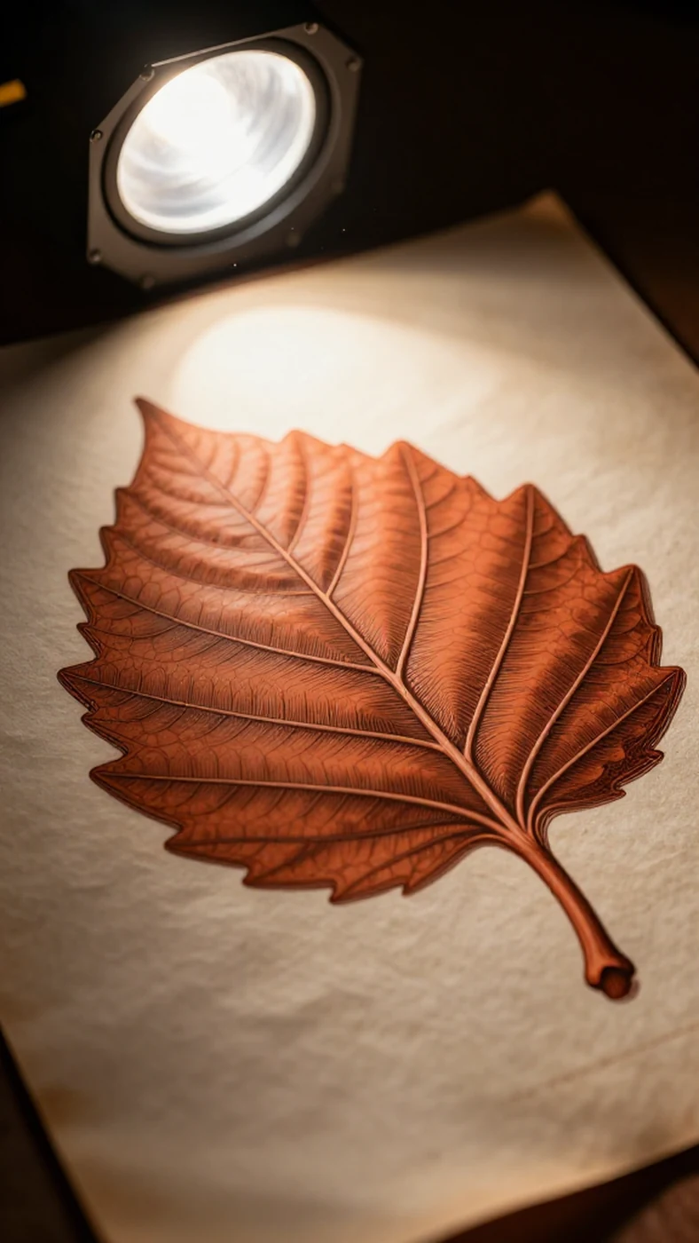 Photogrammetry scan of a Victorian botanical illustrat 4K — 4K abstract background